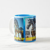 Tasse 2 Couleurs Beware of Greeks bearing gifts (Devant gauche)