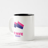 Tasse 2 Couleurs Bi Wife Energy (Devant gauche)