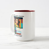 Tasse 2 Couleurs Bibliothécaire (Devant gauche)