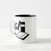Tasse 2 Couleurs Bibliothécaires (Devant gauche)