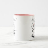 Tasse 2 Couleurs Bichon Frise Habille Mes Cheveux (Centre)