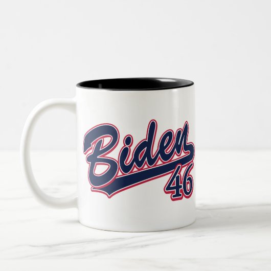 Tasse 2 Couleurs Biden 46 (Gauche)