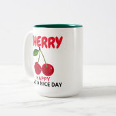 TASSE 2 COULEURS BIENVENUE (Devant gauche)
