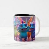 TASSE 2 COULEURS BIENVENUE (Devant droit)
