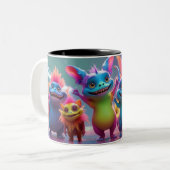 TASSE 2 COULEURS BIENVENUE (Devant gauche)