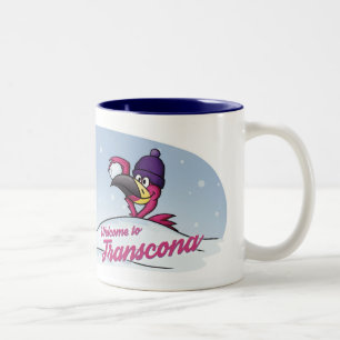 Tasse 2 Couleurs Bienvenue chez Transcona