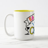 Tasse 2 Couleurs Bienvenue Retour à la vie des enseignants à l'écol (Gauche)