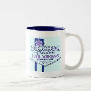 Tasse 2 Couleurs Bienvenue sur Fabulous Las Vegas Honeymoon