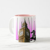 Tasse 2 Couleurs Big Ben-Londres-Angleterre (Devant gauche)