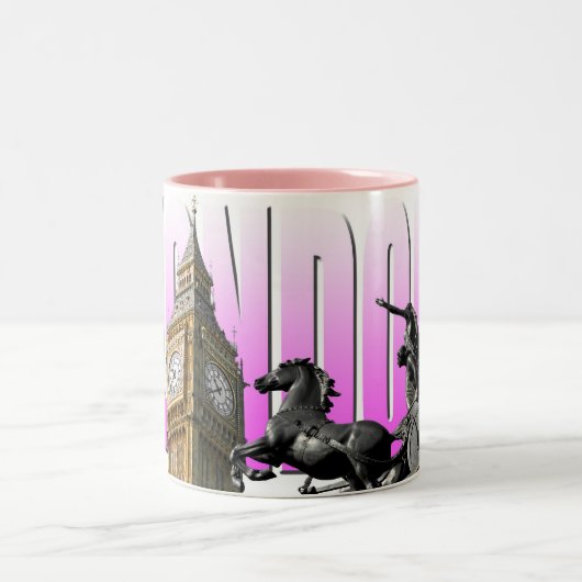Tasse 2 Couleurs Big Ben-Londres-Angleterre (Centre)