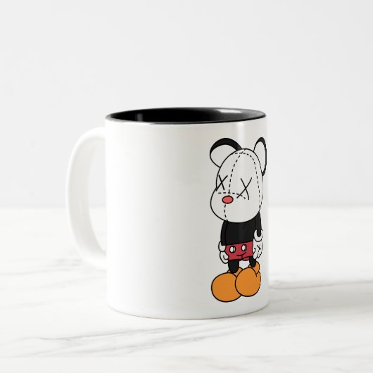 Tasse 2 Couleurs Big black-eared mouse (Devant gauche)