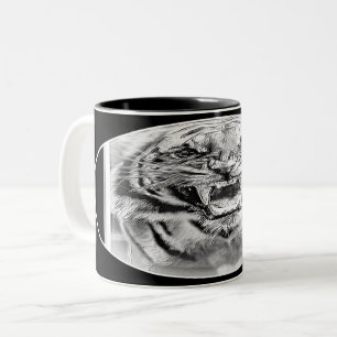 Tasse 2 Couleurs Big Cat Models : Mad Tigers 01-04