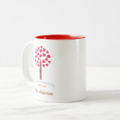 Tasse 2 Couleurs Big crayon / Appréciation de l'enseignant (Devant gauche)