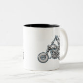Tasse 2 Couleurs Big F Tire Guy (Devant droit)