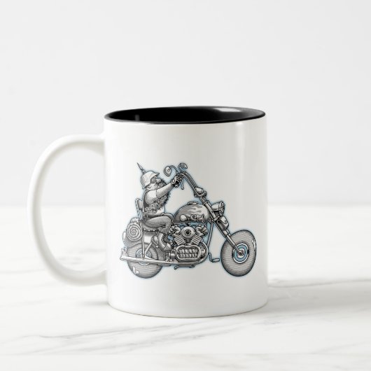 Tasse 2 Couleurs Big F Tire Guy (Gauche)