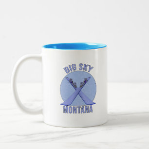 Tasse 2 Couleurs Big Sky, Montana
