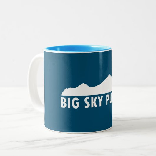 Tasse 2 Couleurs Big Sky S'Il Vous Plaît (Devant gauche)