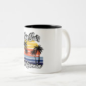 Tasse 2 Couleurs Big Sur Californie (Devant droit)