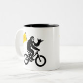 Tasse 2 Couleurs Bigfoot Cycling New Mexico Flag (Devant gauche)