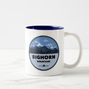 Tasse 2 Couleurs Bighorn Mountains Wyoming Montana Camping