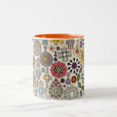 Tasse 2 Couleurs bijou boho trésors lin (Centre)