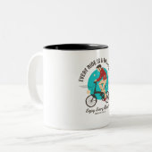 Tasse 2 Couleurs Bike Lover (Devant gauche)