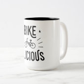 Tasse 2 Couleurs Bikealicious (Devant droit)