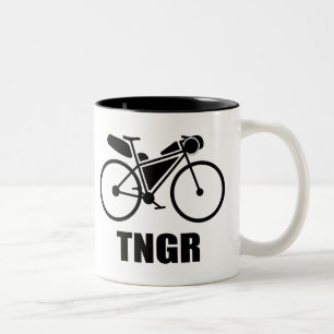 Tasse 2 Couleurs Bikepacking de la course Trans-Géorgie Nord
