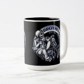 Tasse 2 Couleurs Biker Brotherhood (Devant droit)
