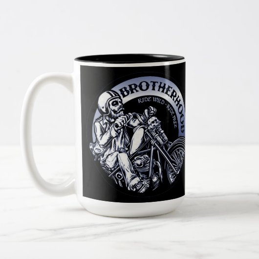 Tasse 2 Couleurs Biker Brotherhood (Gauche)