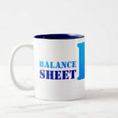 TASSE 2 COULEURS "BILAN" (Gauche)