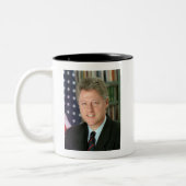 Tasse 2 Couleurs Bill Clinton (Gauche)
