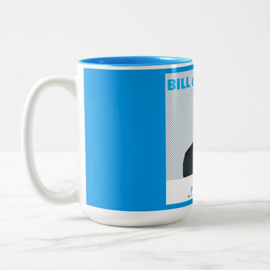 Tasse 2 Couleurs Bill de Blasio 2020 (Gauche)