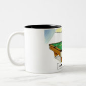 Tasse 2 Couleurs Billard, Lecteur de billard (Gauche)