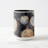 Tasse 2 Couleurs billes de bois photo nature originale (Centre)