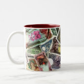 TASSE 2 COULEURS BILLETS DE BANQUE RARES DU MONDE (Gauche)