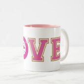 Tasse 2 Couleurs Bingo 30e anniversaire Fun (Devant droit)