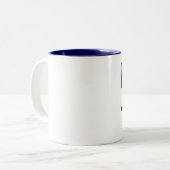 Tasse 2 Couleurs Bingo est mon Thingo (Devant gauche)