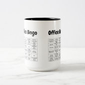 Tasse 2 Couleurs Bingo Office (Centre)