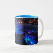 Tasse 2 Couleurs Bio Blue (Devant droit)