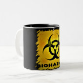 Tasse 2 Couleurs Biodanger (Devant gauche)