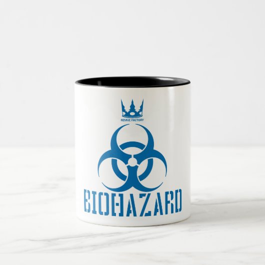TASSE 2 COULEURS BIOHAZARD（青） (Centre)