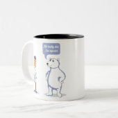 Tasse 2 Couleurs Bipolaire (Devant gauche)