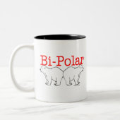 Tasse 2 Couleurs Bipolaire (Gauche)
