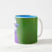 Tasse 2 Couleurs BIRD blue_iphone (Devant droit)
