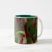 Tasse 2 Couleurs BIRD green_iphone (Devant droit)