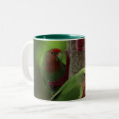 Tasse 2 Couleurs BIRD green_iphone (Devant gauche)