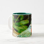 Tasse 2 Couleurs BIRD green_iphone (Devant gauche)