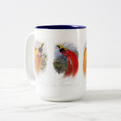 Tasse 2 Couleurs Bird of paradise (Devant gauche)