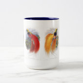 Tasse 2 Couleurs Bird of paradise (Centre)